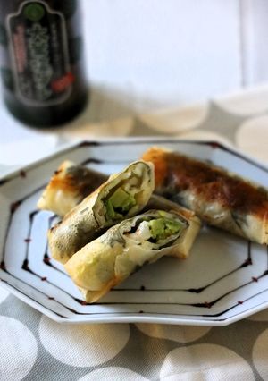 えびとアボカドの焼き大葉春巻き-レシピのメイン写真