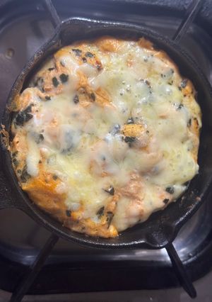 簡単トマトオムレツ-レシピのメイン写真
