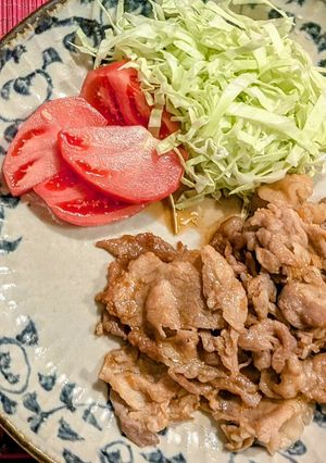 豚しゃぶしゃぶの生姜焼き-レシピのメイン写真