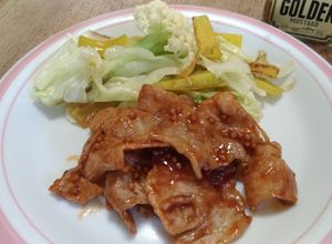 豚薄切り肉のゴールドトンテキソース-レシピのメイン写真