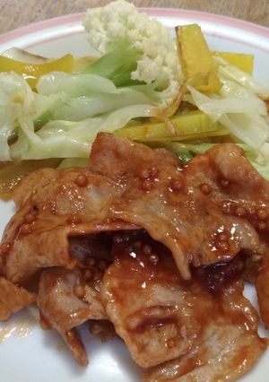 豚薄切り肉のゴールドトンテキソース-レシピのメイン写真