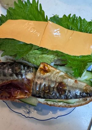 サバーニ 😄鯖で作るバゲットサンドイッチ-レシピのメイン写真
