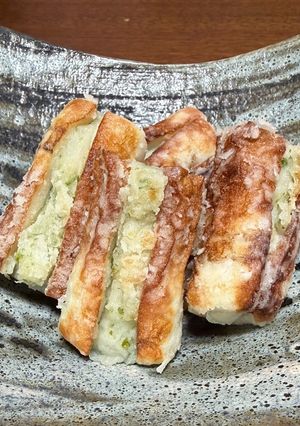 ちくわとマッシュポテトの磯部焼き-レシピのメイン写真