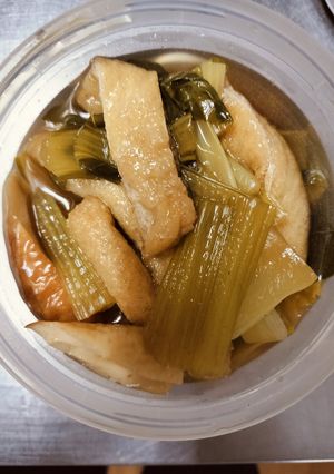 小松菜のピリ辛煮物-レシピのメイン写真
