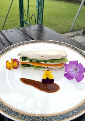 鶏ハムの冷製前菜-レシピのメイン写真