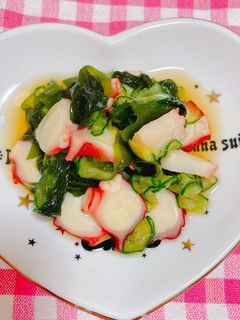 タコの酢の物-レシピのメイン写真