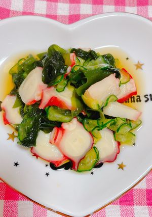 タコの酢の物-レシピのメイン写真