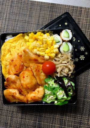 10/7ﾖｯﾁｬﾝ☆鶏チリお弁当-レシピのメイン写真