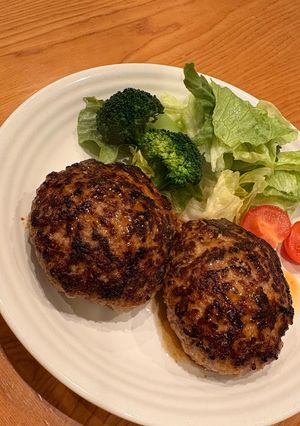 ハンバーグ♬-レシピのメイン写真
