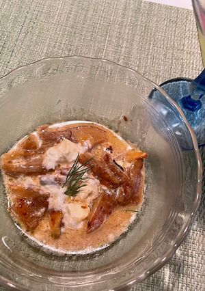 キノコのクリームチーズ炒め-レシピのメイン写真