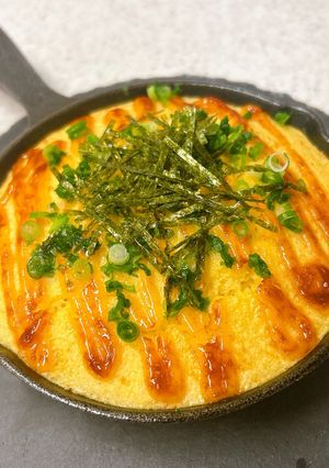 長芋とろろの明太マヨ焼き-レシピのメイン写真