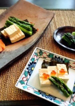 豆腐と野菜の昆布じめ-レシピのメイン写真