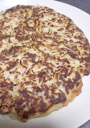 激安：もやしと豆腐の平焼き-レシピのメイン写真