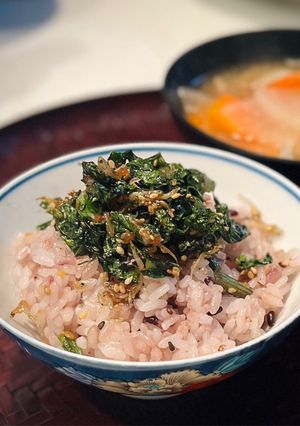 かぶの葉とじゃこのふりかけ-レシピのメイン写真