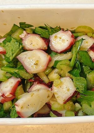 タコとセロリの柚木胡椒和え🐙-レシピのメイン写真