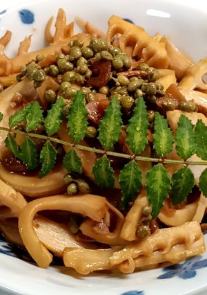 タケノコの生山椒の実煮-レシピのメイン写真