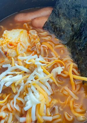 辛ラーメンめっちゃ美味しい食べ方♡-レシピのメイン写真