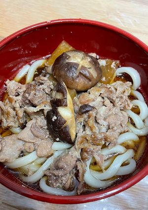 ちょーうまい！簡単すき焼きうどん！-レシピのメイン写真