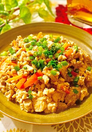 簡単おいしい☆炒り豆腐-レシピのメイン写真