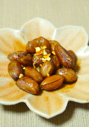 落花生の黒糖煮♪-レシピのメイン写真