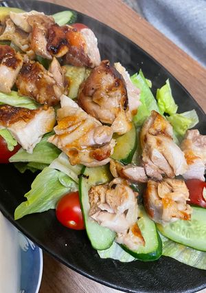 鶏のパリパリサラダ-レシピのメイン写真