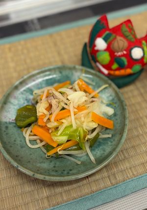 豚肉と野菜の炒め物-レシピのメイン写真