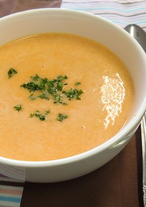 野菜ジュースの冷製みそポタージュ-レシピのメイン写真