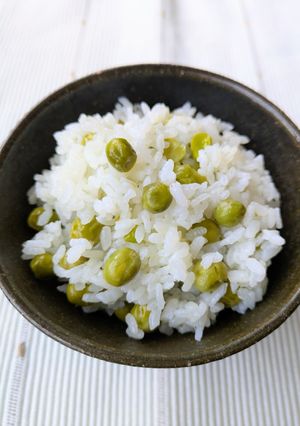 グリンピースご飯-レシピのメイン写真