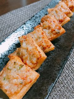 簡単タイ料理アペタイザー、揚げ海老パン-レシピのメイン写真