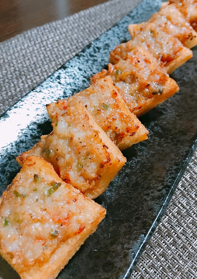 簡単タイ料理アペタイザー、揚げ海老パン-レシピのメイン写真