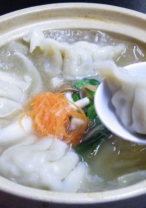 木村拓哉さんの餃子鍋レシピ-レシピのメイン写真