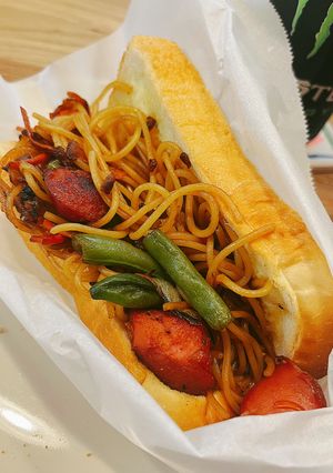 アメリカン＊焼きそばドッグ-レシピのメイン写真