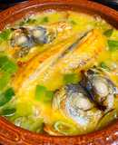 鯵の干物のオイル煮 アジージョ