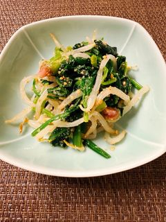 ほうれん草ともやしの胡麻和え😻-レシピのメイン写真