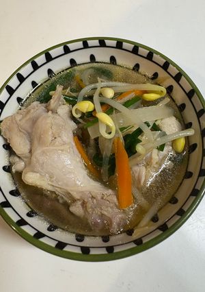 塩麹チキンのスープ-レシピのメイン写真