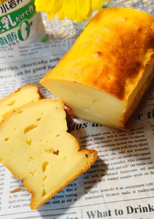 新食感☆なめらかヨーグルトパウンドケーキ-レシピのメイン写真