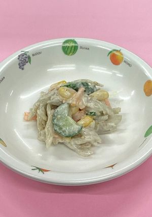 【保育所】ごぼうサラダ-レシピのメイン写真