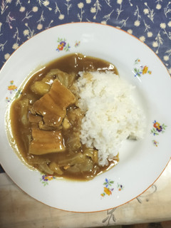 ゆで豚とキャベツのカレー-レシピのメイン写真