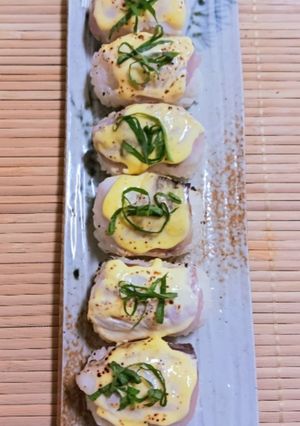 イサキ　のうま飯　マヨ炙り　寿司　-レシピのメイン写真