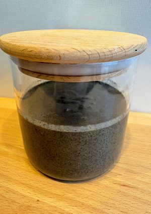 黒ゴマにんじんドレッシング（麹版）-レシピのメイン写真