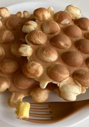 タピオカバブルワッフル-レシピのメイン写真