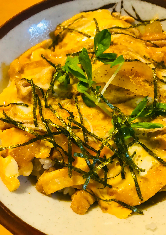 薄揚げのきつね玉子丼-レシピのメイン写真
