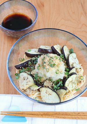 さっぱりおろしと茄子の豆腐干☆ごまポン味-レシピのメイン写真