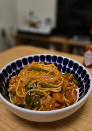 具材3つで簡単ナポリタン-レシピのメイン写真