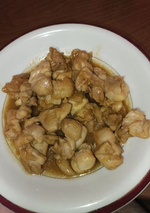 簡単鶏もも肉のガーリック甘辛炒め-レシピのメイン写真