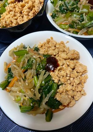 お子様でも食べれる簡単ビビンバ丼-レシピのメイン写真