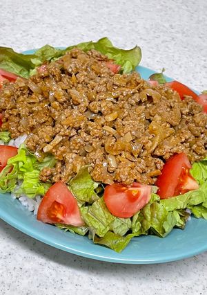 簡単１５分なんちゃってロコモコ丼-レシピのメイン写真