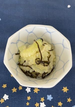 白ゴーヤの塩昆布ナムル風-レシピのメイン写真