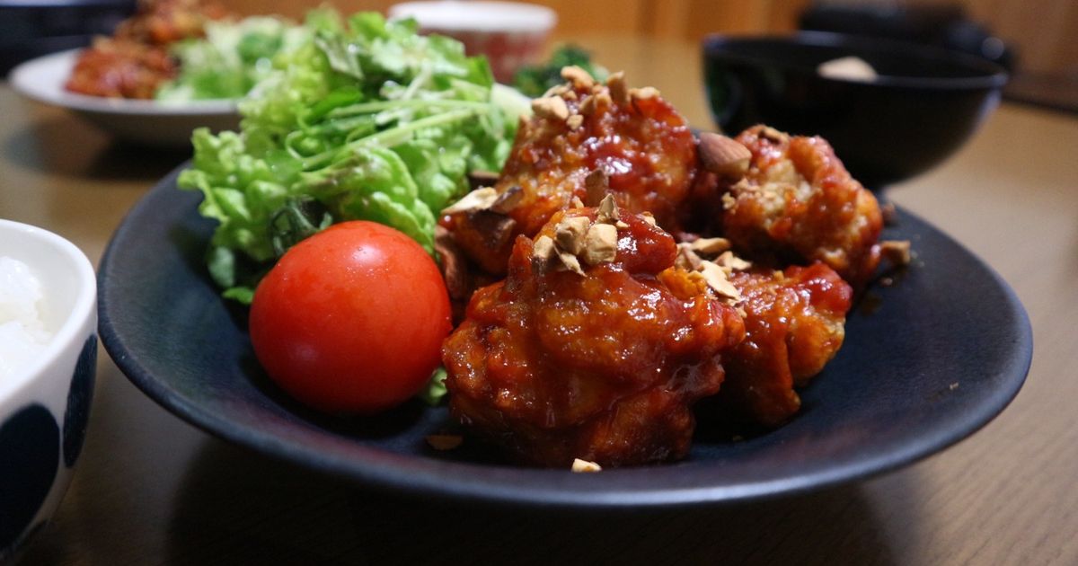 ヤンニョム ざくざく ヤンニョムチキン by sakiya329 【クックパッド】 簡単