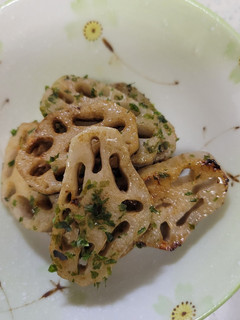 蓮根のバター醤油焼き-レシピのメイン写真